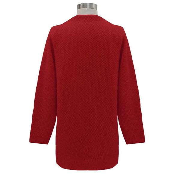 Long Knit Sweater Coat - Picture 2 of 8